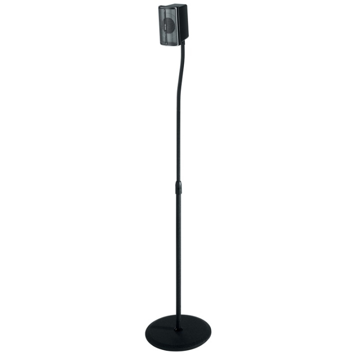 HAMA Högtalarstativ Slim Svart in the group HOME ELECTRONICS / Audio & Picture / Speakers & accessories / Accessories at TP E-commerce Nordic AB (38-64527)