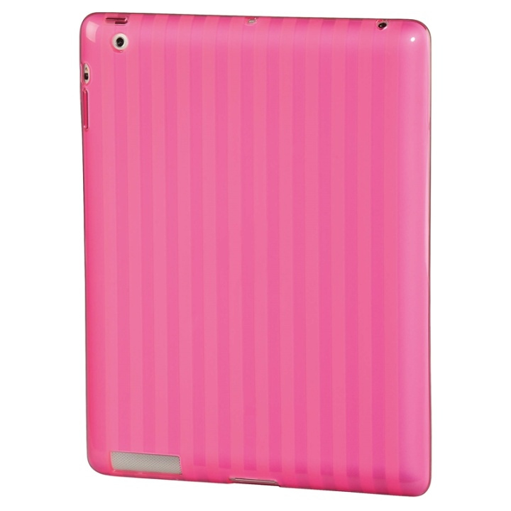 Hama Stripes Cover for iPad 2/3rd/ 4th Generation, pink in the group SMARTPHONE & TABLETS / Tablet cases / Apple iPad at TP E-commerce Nordic AB (38-64568)