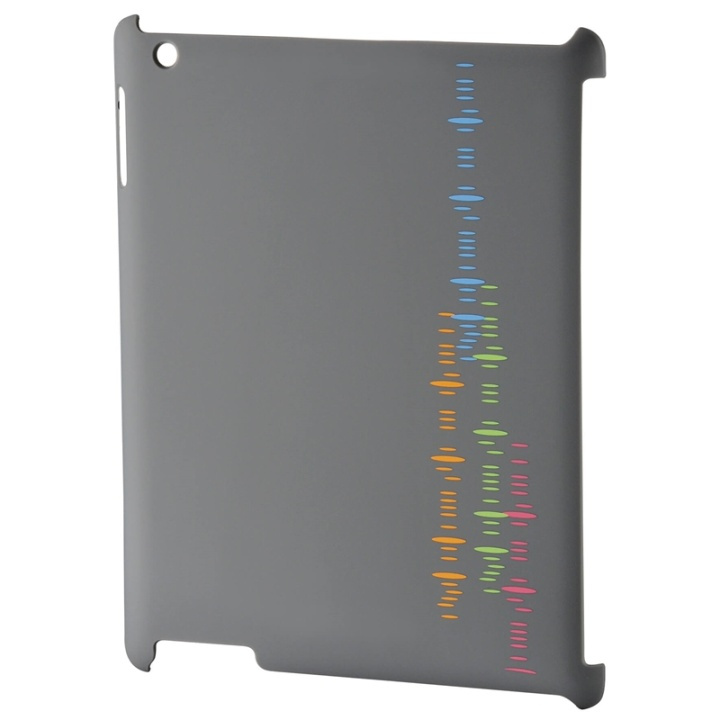 Hama Graphic Cover for Apple iPad 2-4, grey in the group SMARTPHONE & TABLETS / Tablet cases / Apple iPad at TP E-commerce Nordic AB (38-64576)