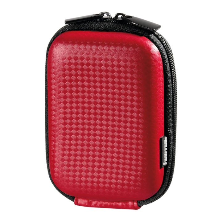 Hama Hardcase Carbon Style Camera Bag, 40 G, red in the group HOME ELECTRONICS / Photo & Video / Photo equipment / Camera bags at TP E-commerce Nordic AB (38-64590)
