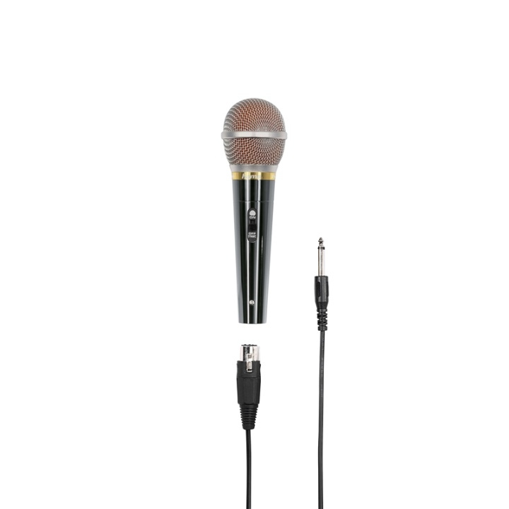 HAMA DM-60 Dynamic Microphone Black in the group HOME ELECTRONICS / Audio & Picture / Speakers & accessories / Accessories at TP E-commerce Nordic AB (38-64627)