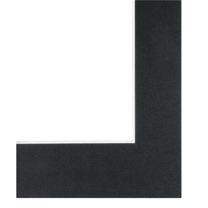 Hama Premium Passepartout, Smooth Black, 30 x 45 cm in the group HOME, HOUSEHOLD & GARDEN / Interior / Picture frames at TP E-commerce Nordic AB (38-64670)