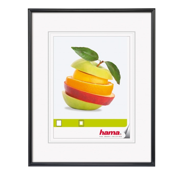 HAMA Sevilla Plastic Frame, black, 10 x 15 cm in the group HOME, HOUSEHOLD & GARDEN / Interior / Picture frames at TP E-commerce Nordic AB (38-64694)