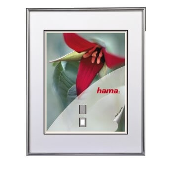 Hama Sevilla Décor Plastic Frame, silver matt, 30 x 45 cm in the group HOME, HOUSEHOLD & GARDEN / Interior / Picture frames at TP E-commerce Nordic AB (38-64711)