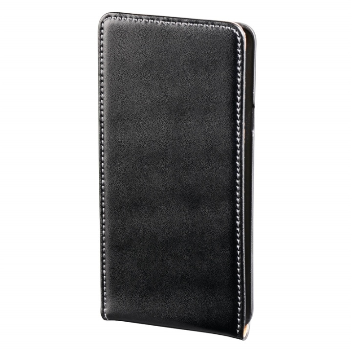 Hama Samsung S2 Mobilväska flip-front svart läder in the group SMARTPHONE & TABLETS / Phone cases / Samsung at TP E-commerce Nordic AB (38-64735)