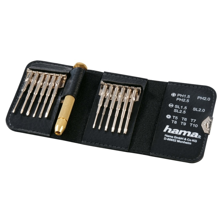 Hama Skruvmejsel-Set Mini in the group HOME, HOUSEHOLD & GARDEN / Tools / Other tools & Accesories at TP E-commerce Nordic AB (38-64743)