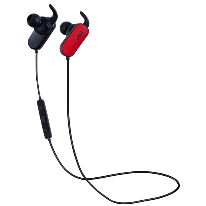 JVC Hörlur EBT5 Trådlös In-Ear Röd in the group HOME ELECTRONICS / Audio & Picture / Headphones & Accessories / Headphones at TP E-commerce Nordic AB (38-64831)