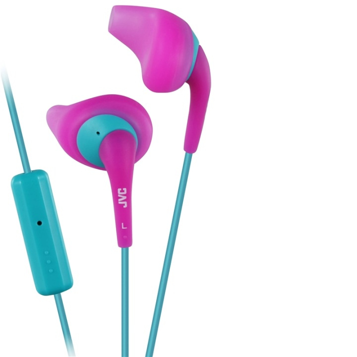 JVC Hörlur ENR15 Sport Mic In-Ear Rosa in the group HOME ELECTRONICS / Audio & Picture / Headphones & Accessories / Headphones at TP E-commerce Nordic AB (38-64849)
