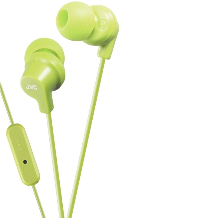 JVC Headphone FR15 Mic In-Ear Green in the group HOME ELECTRONICS / Audio & Picture / Headphones & Accessories / Headphones at TP E-commerce Nordic AB (38-64869)