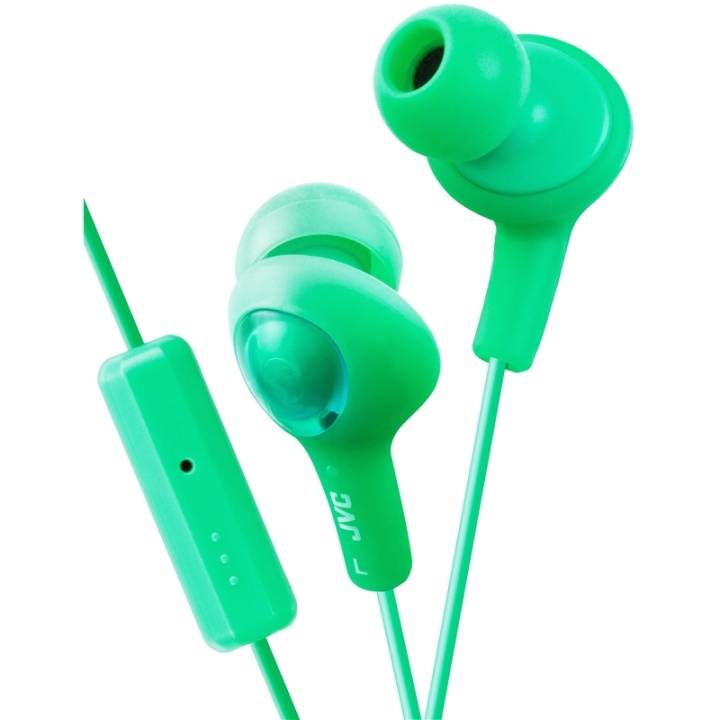 JVC Headphone FR6 Gumy Plus Mic Green in the group HOME ELECTRONICS / Audio & Picture / Headphones & Accessories / Headphones at TP E-commerce Nordic AB (38-64874)