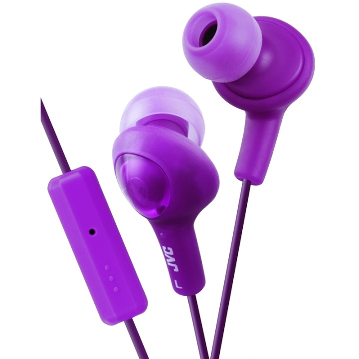 JVC Headphone FR6 Gumy Plus Mic Purple in the group HOME ELECTRONICS / Audio & Picture / Headphones & Accessories / Headphones at TP E-commerce Nordic AB (38-64875)
