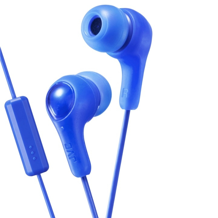 JVC Headphones FX7M Gumy Plus In-Ear Mic Blue in the group HOME ELECTRONICS / Audio & Picture / Headphones & Accessories / Headphones at TP E-commerce Nordic AB (38-64898)