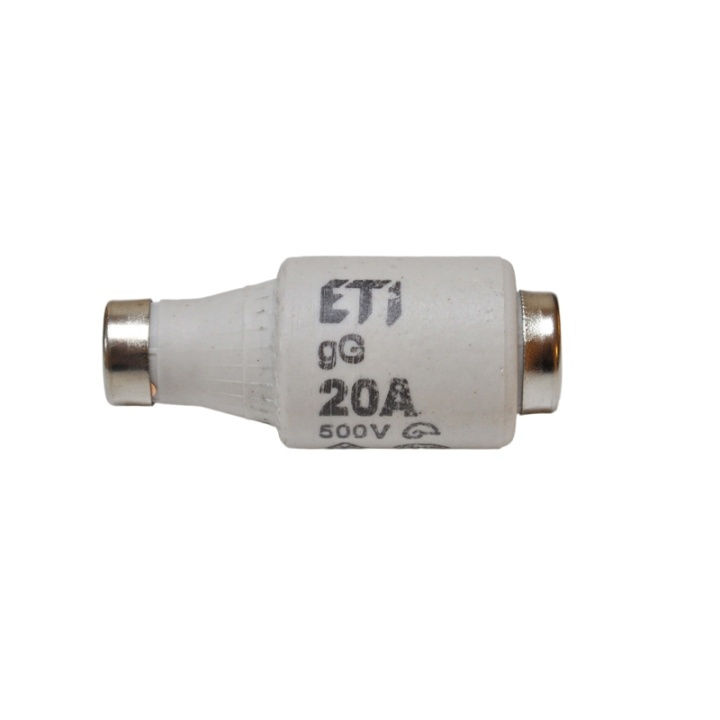 KARL H STRÖM KHS Ceramic Fuse 20A DII 500 in the group HOME, HOUSEHOLD & GARDEN / Electricity & Lighting / electrical installation / Accessories at TP E-commerce Nordic AB (38-64934)