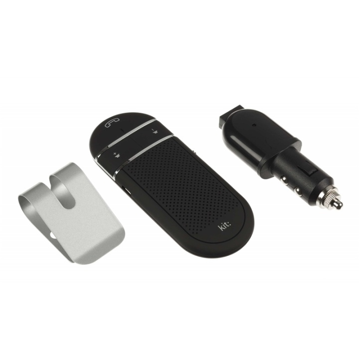 KIT Bil Handsfree Svart Fästs på solskyddet in the group CAR / Car audio & Multimedia / Accessories at TP E-commerce Nordic AB (38-64947)