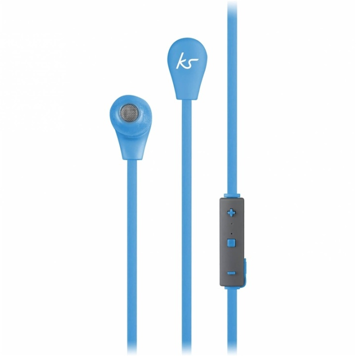 KITSOUND Headphone Bounce Blue In-Ear Wireless Mic in the group HOME ELECTRONICS / Audio & Picture / Headphones & Accessories / Headphones at TP E-commerce Nordic AB (38-65005)