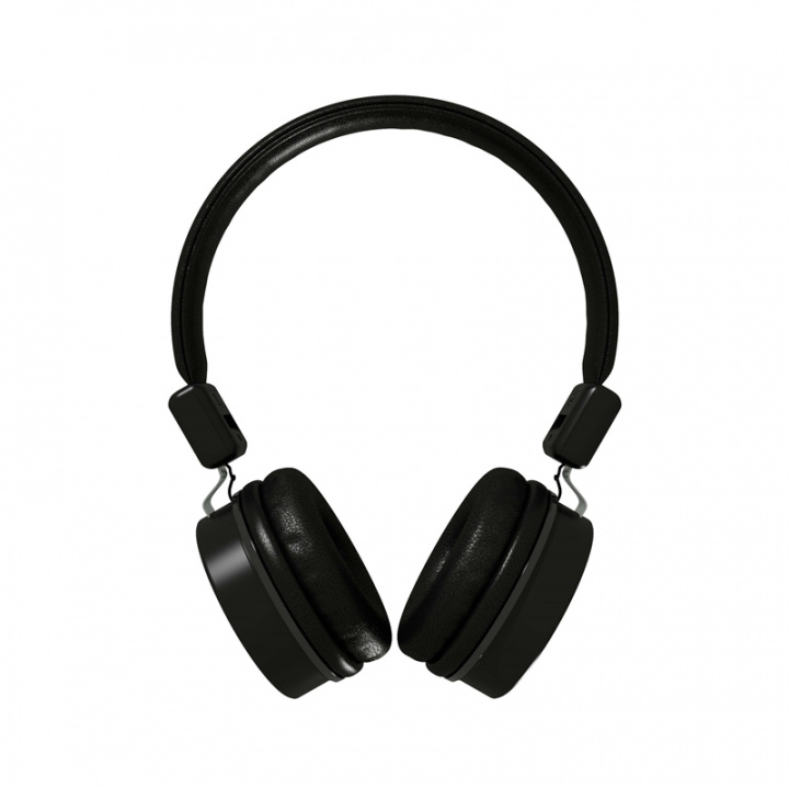Kitsound Hörlur Brooklyn On-Ear Svart Mic in the group HOME ELECTRONICS / Audio & Picture / Headphones & Accessories / Headphones at TP E-commerce Nordic AB (38-65010)