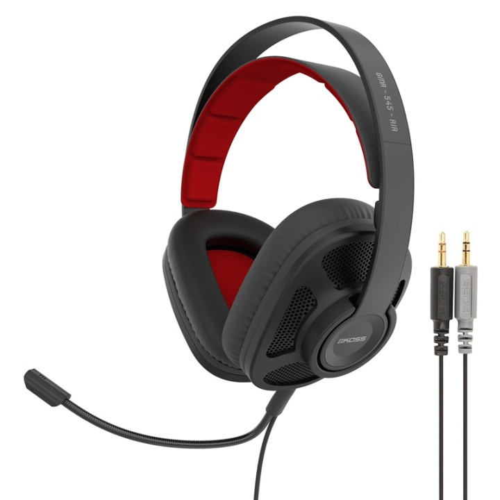 Koss Headset GMR545 AIR Black in the group COMPUTERS & PERIPHERALS / GAMING / Headset at TP E-commerce Nordic AB (38-65028)