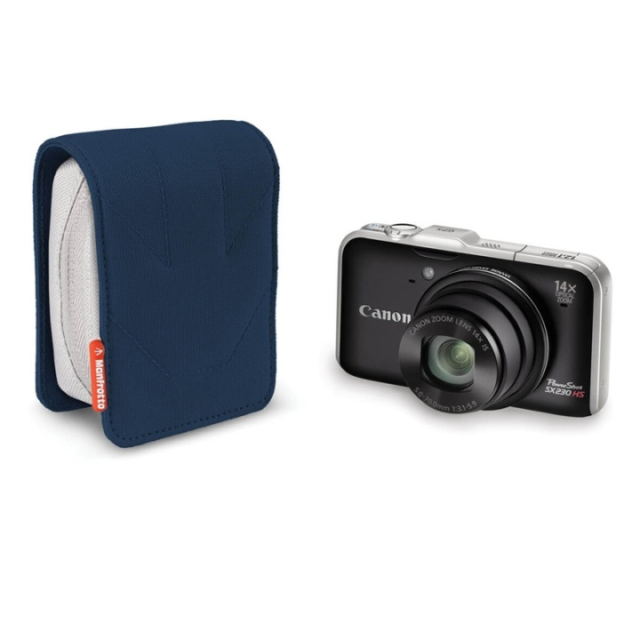 Manfrotto Photo/ Video Case Piccolo 5, Blue in the group HOME ELECTRONICS / Photo & Video / Photo equipment / Camera bags at TP E-commerce Nordic AB (38-65041)