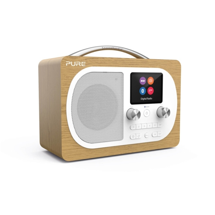 PURE FM/DAB/DAB+ Evoke H4, Oak in the group HOME ELECTRONICS / Audio & Picture / Speakers & accessories / Bluetooth Speakers / Portable speakers at TP E-commerce Nordic AB (38-65173)