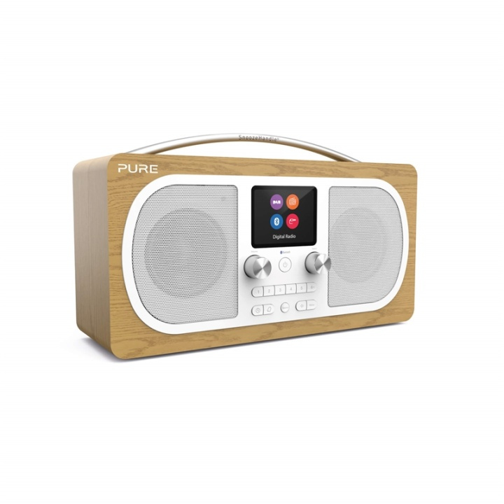 PURE FM/DAB/DAB+ Evoke H6, Oak in the group HOME ELECTRONICS / Audio & Picture / Speakers & accessories / Bluetooth Speakers / Portable speakers at TP E-commerce Nordic AB (38-65176)