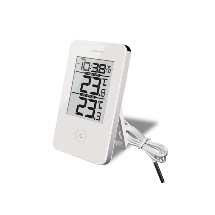 Termometerfabriken Termometer och Klocka Digital in the group HOME, HOUSEHOLD & GARDEN / Fans & Climate products / Thermometers & Weather stations at TP E-commerce Nordic AB (38-65591)