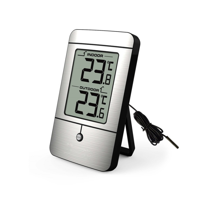 TERMOMETERFABRIKEN Digital Indoor & Outdoor in the group HOME, HOUSEHOLD & GARDEN / Fans & Climate products / Thermometers & Weather stations at TP E-commerce Nordic AB (38-65593)