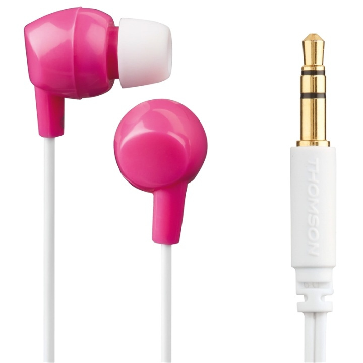 Thomson Hörlurar In-Ear Barn Max 85dB Rosa in the group HOME ELECTRONICS / Audio & Picture / Headphones & Accessories / Headphones at TP E-commerce Nordic AB (38-65617)
