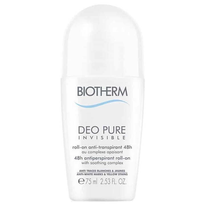 Biotherm Deo Pure Invisible Roll-On 75ml in the group BEAUTY & HEALTH / Fragrance & Perfume / Deodorants / Deodorant for men at TP E-commerce Nordic AB (38-65847)