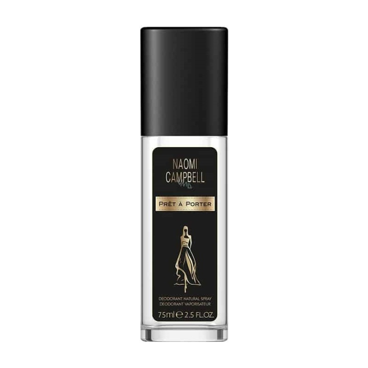Naomi Campbell Pret A Porter Deo Spray 75ml in the group BEAUTY & HEALTH / Fragrance & Perfume / Deodorants / Deodorant for men at TP E-commerce Nordic AB (38-65851)