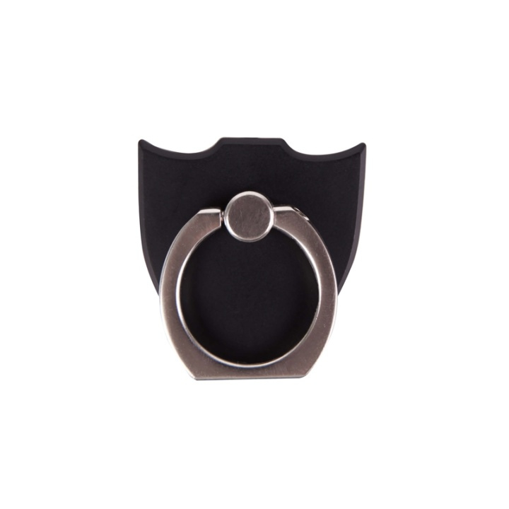 Gear Finger ring shield black with stand function in the group SMARTPHONE & TABLETS / Other accessories / Docks, Tripods & Holders at TP E-commerce Nordic AB (38-65919)
