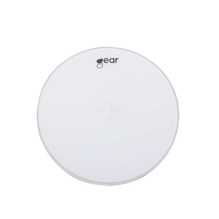 GEAR Wireless QI Charger 220V 5W 0,5-1A White in the group SMARTPHONE & TABLETS / Chargers & Cables / Wireless Qi chargers at TP E-commerce Nordic AB (38-65926)