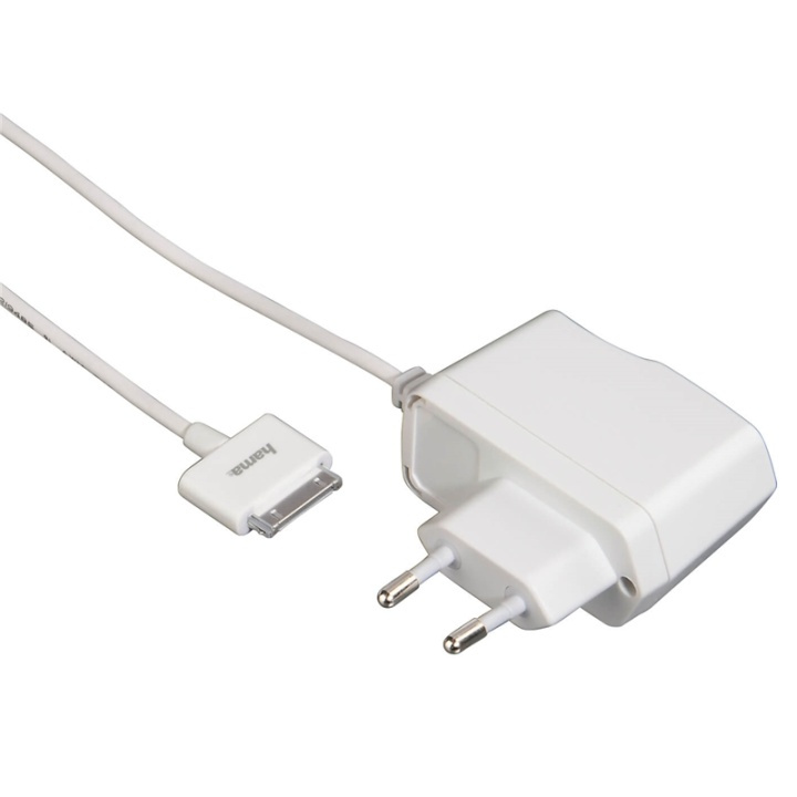 Hama iPhone3/4 Laddare 220V Vit 30pin MFI in the group SMARTPHONE & TABLETS / Chargers & Cables / Wall charger / Wall charger Lightning at TP E-commerce Nordic AB (38-65940)