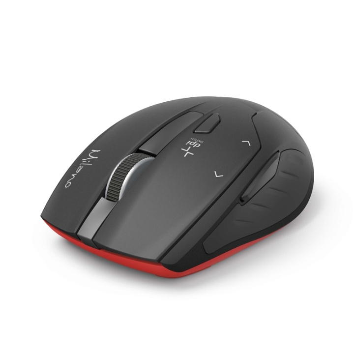Hama Mouse Milano Compact Wireless Black in the group COMPUTERS & PERIPHERALS / Mice & Keyboards / Mice / Wireless at TP E-commerce Nordic AB (38-65974)