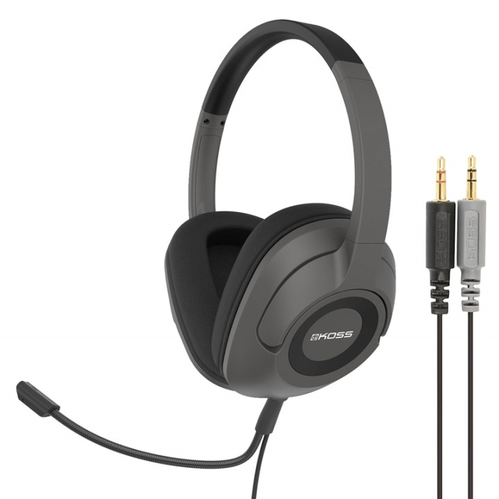 KOSS Headset SB42 Over-Ear Mic Remote Svart in the group COMPUTERS & PERIPHERALS / GAMING / Headset at TP E-commerce Nordic AB (38-66022)