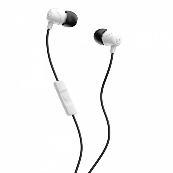 Skullcandy Hörlur In-Ear JIB 3,5mm Mic Vit/Svart in the group HOME ELECTRONICS / Audio & Picture / Headphones & Accessories / Headphones at TP E-commerce Nordic AB (38-66083)