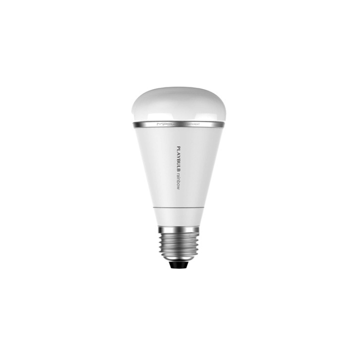 MiPow Playbulb Rainbow Vit RGB BT 600lumen 10W E27 in the group HOME ELECTRONICS / Lighting / LED lamps at TP E-commerce Nordic AB (38-66172)