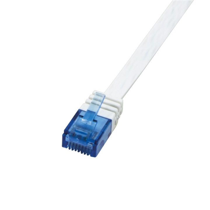 LogiLink Patchkabel Flat Cat6 U/UTP 5m in the group COMPUTERS & PERIPHERALS / Computer cables / Network cables / Cat6 at TP E-commerce Nordic AB (38-66582)
