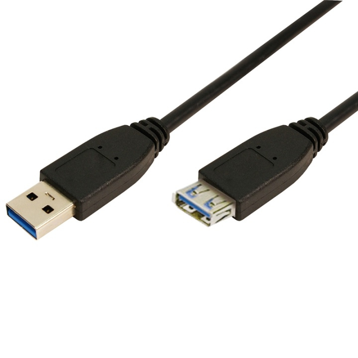 LogiLink USB 3.0 Förlängningskabel 3m in the group COMPUTERS & PERIPHERALS / Computer cables / USB / USB-A / Cables at TP E-commerce Nordic AB (38-66588)