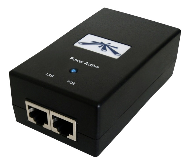 Ubiquiti spare PoE48V 24watt incl 230V cable in the group COMPUTERS & PERIPHERALS / Computer cables / Network cables / Adapters & Conductor joints at TP E-commerce Nordic AB (38-67016)