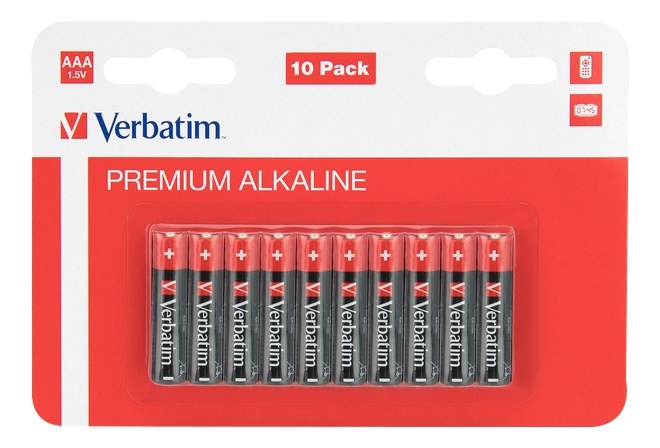 Alkaline Battery AAA 10 Pack / LR03 in the group HOME ELECTRONICS / Batteries & Chargers / Batteries / AAA at TP E-commerce Nordic AB (38-67018)
