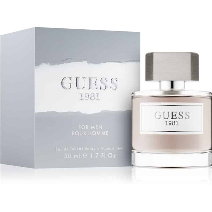 Guess 1981 for Men edt 50ml in the group BEAUTY & HEALTH / Fragrance & Perfume / Perfumes / Perfume for him at TP E-commerce Nordic AB (38-67460)