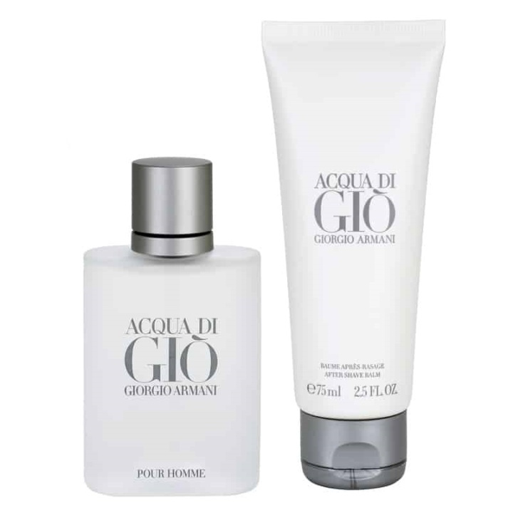 Giftset Armani Acqua di Gio Pour Homme Edt 50ml in the group BEAUTY & HEALTH / Fragrance & Perfume / Perfumes / Perfume sets at TP E-commerce Nordic AB (38-67546)
