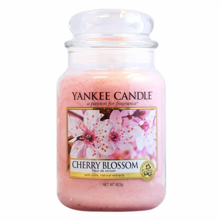 Yankee Candle Classic Large Jar Cherry Blossom Candle 623g in the group BEAUTY & HEALTH / Fragrance & Perfume / Other fragrances / Scented candles at TP E-commerce Nordic AB (38-67626)
