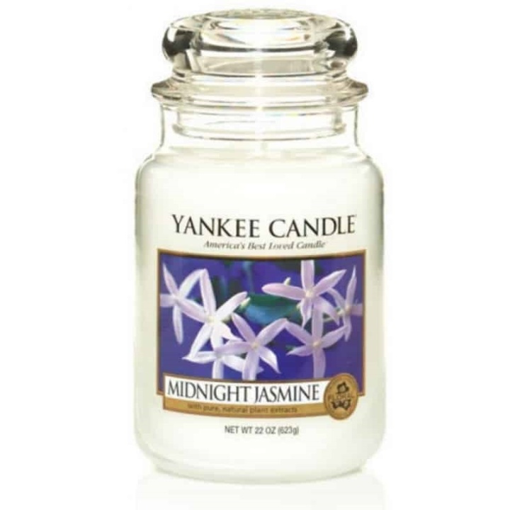 Yankee Candle Classic Large Jar Midnight Jasmine Candle 623g in the group BEAUTY & HEALTH / Fragrance & Perfume / Other fragrances / Scented candles at TP E-commerce Nordic AB (38-67641)