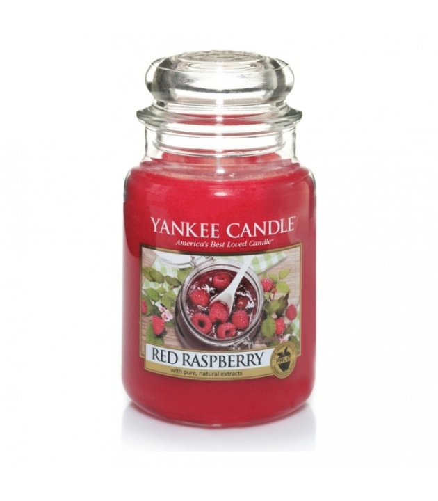 Yankee Candle Classic Large Jar Red Raspberry Candle 623g in the group BEAUTY & HEALTH / Fragrance & Perfume / Other fragrances / Scented candles at TP E-commerce Nordic AB (38-67646)
