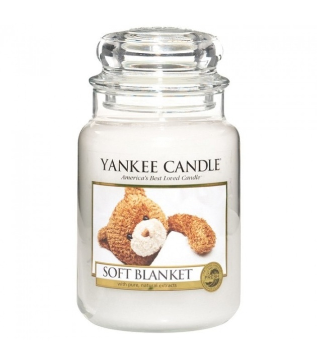 Yankee Candle Classic Large Jar Soft Blanket Candle 623g in the group BEAUTY & HEALTH / Fragrance & Perfume / Other fragrances / Scented candles at TP E-commerce Nordic AB (38-67650)