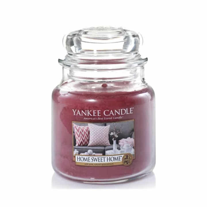 Yankee Candle Classic Medium Jar Home Sweet Home Candle 411g in the group BEAUTY & HEALTH / Fragrance & Perfume / Other fragrances / Scented candles at TP E-commerce Nordic AB (38-67668)