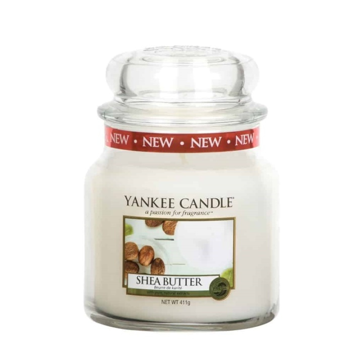 Yankee Candle Classic Medium Jar Shea Butter Candle 411g in the group BEAUTY & HEALTH / Fragrance & Perfume / Other fragrances / Scented candles at TP E-commerce Nordic AB (38-67679)