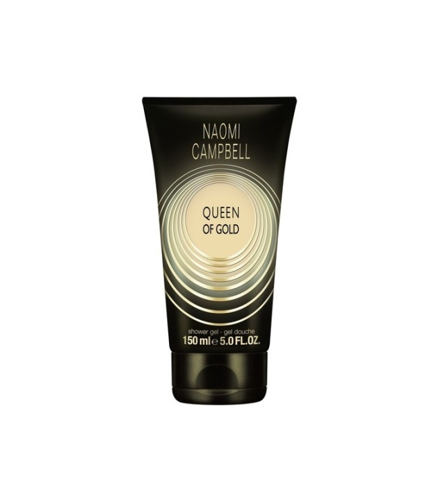 Naomi Campbell Queen Of Gold Shower Gel 150ml in the group BEAUTY & HEALTH / Skin care / Body health / Bath & Shower gels at TP E-commerce Nordic AB (38-67798)