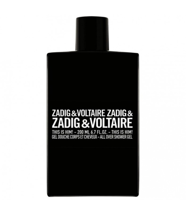 Zadig & Voltaire This is Him Shower Gel 200ml in the group BEAUTY & HEALTH / Skin care / Body health / Bath & Shower gels at TP E-commerce Nordic AB (38-67801)